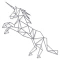 Origami Einhorn V2 aus Holz -