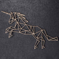 Origami Einhorn V2 aus Holz -