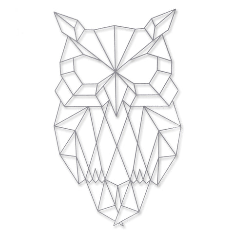 Origami Eule aus Holz -