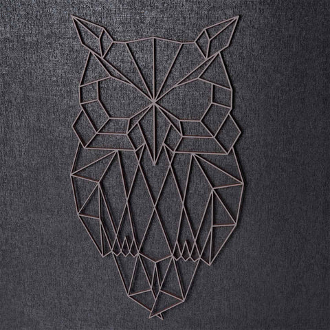 Origami Eule aus Holz -