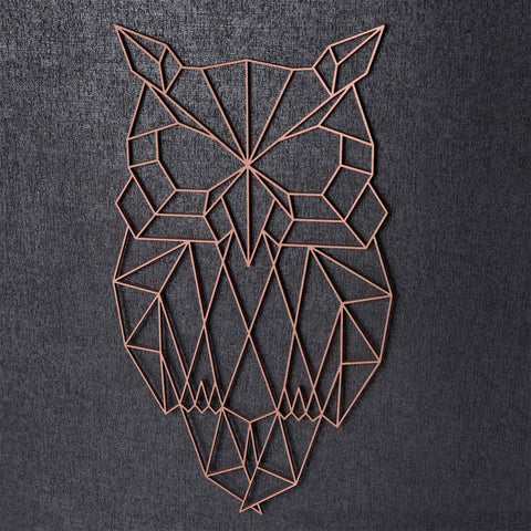 Origami Eule aus Holz -