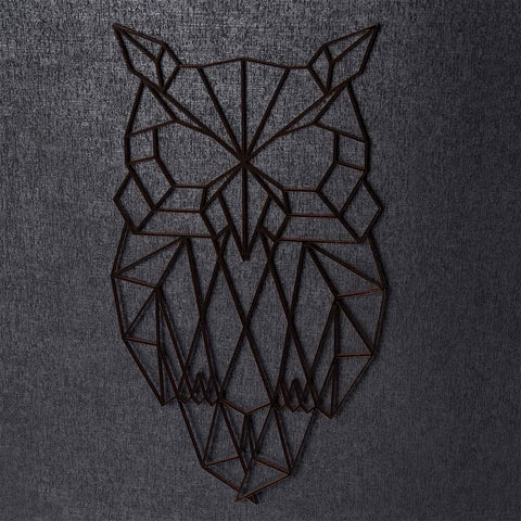 Origami Eule aus Holz -