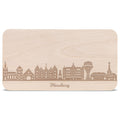 Frühstücksbrettchen Skyline Flensburg