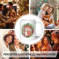 Bedruckte Tasse mit Weihnachtsmotiv - Winterfuchs