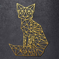 Origami Fuchs aus Holz -