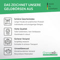 Bedruckte Geldbörse für Kinder im Raumschiff Design