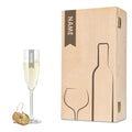 Leonardo Glas mit Gravur - "Elegant"