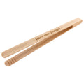 Grillzange mit Gravur aus Buchenholz 30cm -