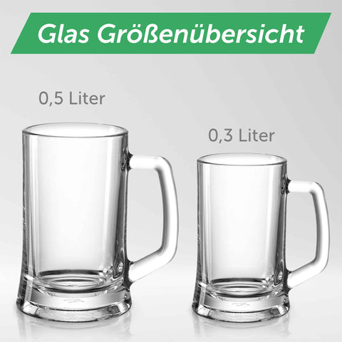 Montana Bierkrug mit Gravur "Papa ist der Beste"