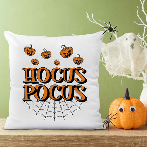 Bedrucktes Kissen mit Motiv Hocus Pocus