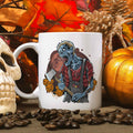 Bedruckte Tasse mit Motiv im Zombie Design