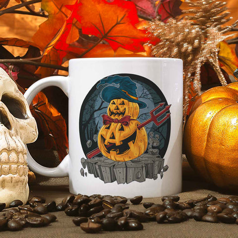 Bedruckte Tasse mit Motiv im Pumpkin Design
