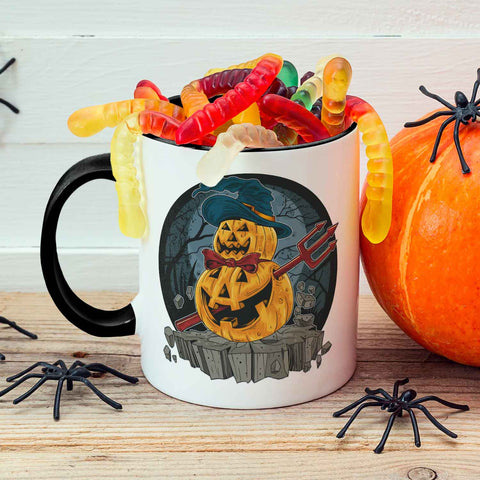 Bedruckte Tasse mit Motiv im Pumpkin Design
