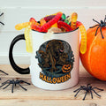Bedruckte Tasse mit Motiv im Halloween Werwolf Design