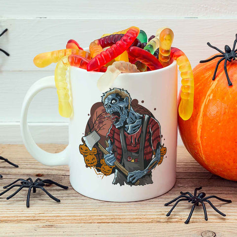 Bedruckte Tasse mit Motiv im Zombie Design