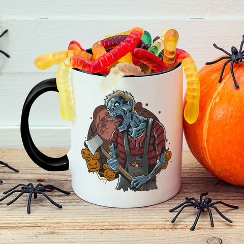 Bedruckte Tasse mit Motiv im Zombie Design