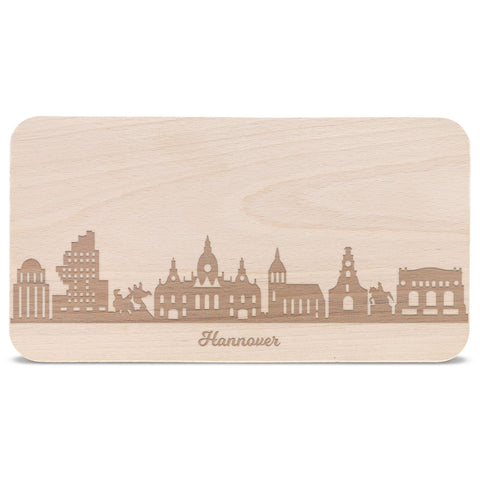 Frühstücksbrettchen Skyline Hannover