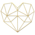 Origami 3D Herz aus Holz -