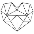 Origami 3D Herz aus Holz -