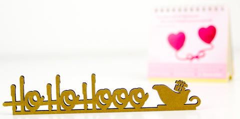 HoHoHooo Deko Schriftzug