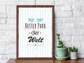 Holzschild Bester Papa der Welt