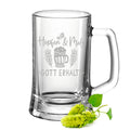 Montana Bierkrug mit Gravur "Hopfen und Malz Gott erhalts"