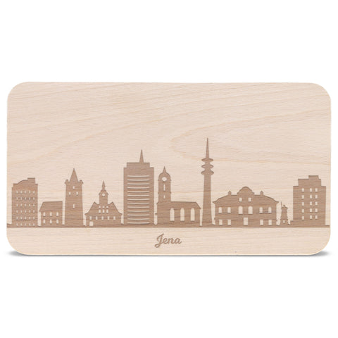Frühstücksbrettchen Skyline Jena