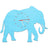 Farbe Baby Blau