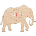 Kinder Wanduhren Elefant Natur