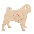 Kinder Wanduhr im Hunde Design