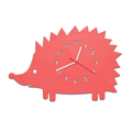 Kinder Wanduhr Igel Rot