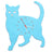 Farbe Baby Blau