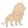 Kinder Wanduhr Löwe Natur