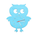 Kinder Wanduhr im Eulen Design