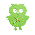 Kinder Wanduhr im Eulen Design