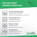 Bedrucktes Kissen mit Spruch Einfach machen Könnte ja gut werden