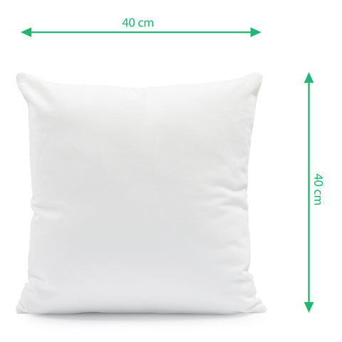 Bedrucktes Kissen mit Spruch Notfall Kuschelkissen