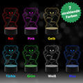 Graviertes Acrylglas im Teddy Herz Design mit LED-Sockel