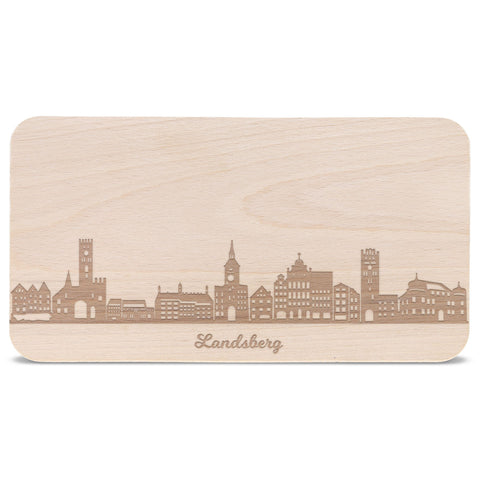 Frühstücksbrettchen Skyline Landsberg