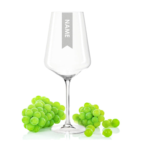 Leonardo Glas mit Gravur - "Elegant"