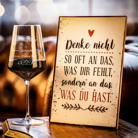 Leonardo Weinglas Puccini Guter Tag Schlechter Tag