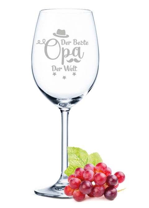 Leonardo Weinglas "Der Beste Opa der Welt"