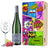 Farbe Geschenkset: Weinflasche & Holzkiste