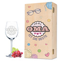 Leonardo Weinglas mit Gravur "Oma ist die Beste"