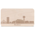 Frühstücksbrettchen Skyline Leverkusen