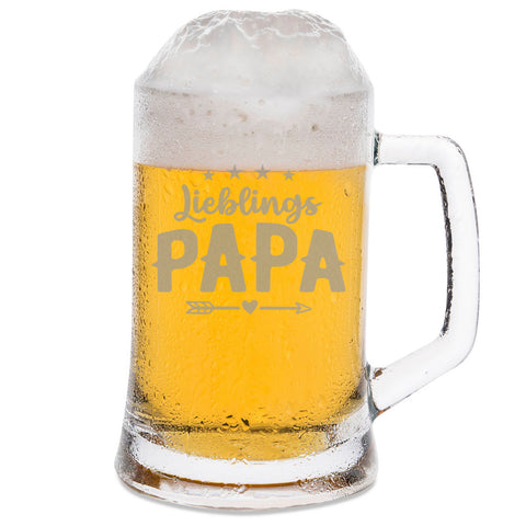 Montana Bierkrug mit Gravur "Lieblings Papa"