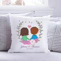 Bedrucktes Kissen mit Motiv "Love Couple"