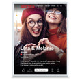 Film Cover auf Acrylglas - Personalisiertes Geschenk mit Foto im Netflix Design