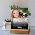 Film Cover auf Acrylglas - Personalisiertes Geschenk mit Foto im Netflix Design
