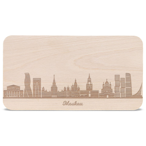Frühstücksbrettchen Skyline Moskau